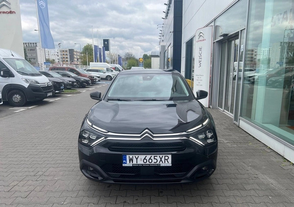 Citroen C4 cena 99900 przebieg: 5150, rok produkcji 2023 z Warszawa małe 56